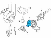 OEM Toyota GR86 Angle Sensor Diagram - SU003-09714