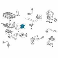 OEM Honda Accord Module Assy., Evaporative LEAkcheck Diagram - 17391-T3V-L10