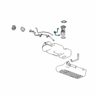 OEM 2006 Hummer H2 Fuel Tank Meter/Pump SENSOR KIT Diagram - 88965384