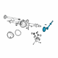 OEM Ram 3500 Gear Kit-Ring And PINION Diagram - 68217868AB