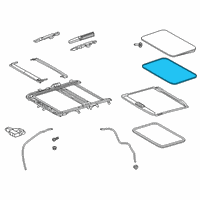 OEM 2019 Toyota RAV4 Weatherstrip Diagram - 63251-0R030