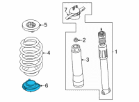 OEM 2022 Ford Maverick PAD - ANTI-SQUEAK Diagram - NZ6Z-8321-A