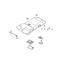 OEM Chevrolet Tracker Bulb, 12V5W(Single Wedge Type) (On Esn) Diagram - 91177359