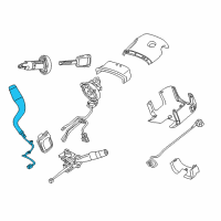OEM 2016 Chevrolet Suburban 3500 HD Gear Shift Assembly Diagram - 22857352