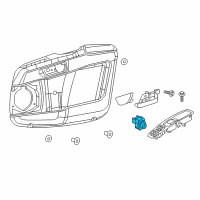 OEM 2019 Ram ProMaster City Switch-Mirror Diagram - 5SS81JXWAA