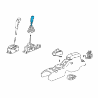 OEM 2001 Dodge Stratus Knob-GEARSHIFT Diagram - 4593296