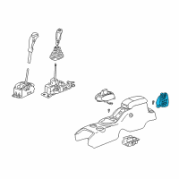 OEM Dodge Stratus Lamp-Floor Console Diagram - 4608692AA