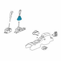 OEM Chrysler Sebring Boot-Gear Shift Lever Diagram - 4593311