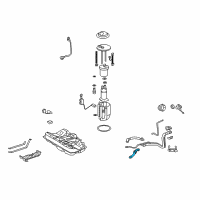 OEM 2009 Toyota Venza Filler Hose Diagram - 77213-0T010