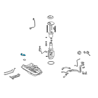 OEM 2013 Toyota Venza Fuel Gauge Sending Unit Diagram - 83320-09170