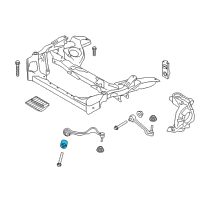 OEM BMW Z4 Hydrobearing Diagram - 31-12-6-763-719