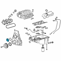 OEM Chevrolet Corvette Control Valve Solenoid Diagram - 12670340