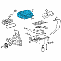 OEM 2014 Chevrolet Silverado 1500 Manifold Diagram - 12630859