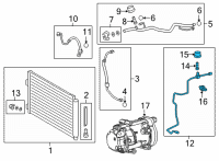 OEM Lexus NX350h TUBE & ACCESSORY ASS Diagram - 88710-78190