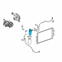 OEM 2011 Chevrolet Express 3500 Drier Diagram - 84451983