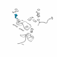 OEM 2005 Ford Mustang Fuel Pump Diagram - 5R3Z-9275-AC