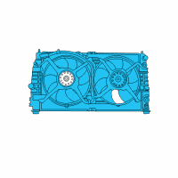 OEM 2003 Chrysler Concorde SHROUD-Fan Diagram - 5066160AA