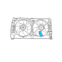 OEM Dodge Intrepid Fan-Cooling Diagram - 5066161AA