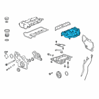 OEM 2010 Chevrolet HHR Manifold Asm-Intake Diagram - 12616667