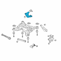 OEM 2016 Chevrolet Caprice Upper Control Arm Inner Bushing Diagram - 92294159