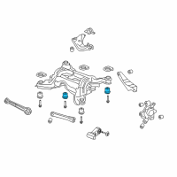 OEM Chevrolet SS Suspension Crossmember Rear Bushing Diagram - 92457826