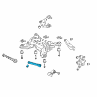 OEM 2017 Chevrolet SS Trailing Arm Diagram - 92287746