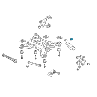 OEM 2017 Chevrolet Caprice Lower Control Arm Inner Bushing Diagram - 92256328