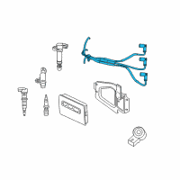 OEM Dodge Dakota Cable-Ignition Diagram - 5149211AE