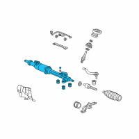 OEM 2005 Honda Accord Rack, Power Steering Diagram - 53601-SDR-930