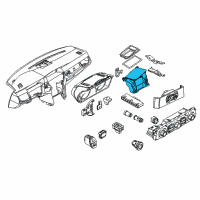 OEM 2010 BMW M5 Head-Up Display Diagram - 62-30-9-190-871