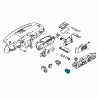 OEM BMW 525xi Ignition Switch Diagram - 61-31-6-960-743