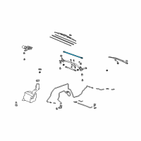 OEM 2010 Acura MDX Rod Unit B Diagram - 76550-STX-A01