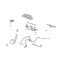 OEM 2010 Acura MDX Link Assembly A Diagram - 76520-STX-A01