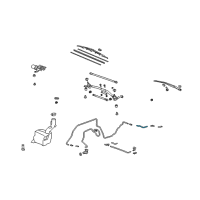 OEM 2007 Acura MDX Tube 4X7X300 Diagram - 76853-STX-A01