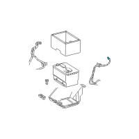 OEM 2002 Dodge Ram 1500 Battery Negative Wiring Diagram - 56045764AE