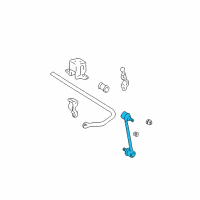 OEM 2003 Lexus RX300 Link Assy, Rear Stabilizer Diagram - 48830-32040