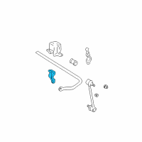 OEM Toyota Highlander Stabilizer Bar Bracket Diagram - 48832-32070