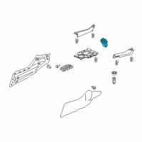 OEM Acura Switch Assembly, Passenger Side Heated Seat &Fan Diagram - 35600-SZN-A61