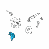 OEM 2010 Nissan Altima Control Assembly-Power Steering Diagram - 28500-JA800