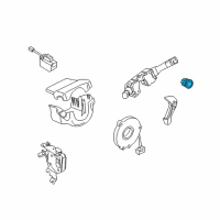 OEM 2011 Nissan Altima Switch Assy-Ignition Diagram - 25150-JA80A