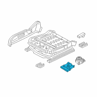 OEM Chrysler 300 Switch-Power Seat Diagram - 56049430AE