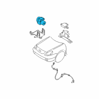 OEM 2004 Nissan Maxima Anti Skid Actuator Assembly Diagram - 47660-7Y067