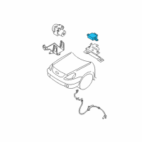 OEM 2009 Nissan Quest Sensor Assy-Gravity Diagram - 47931-7Y020