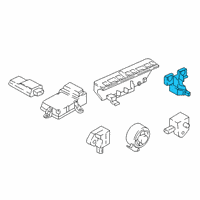 OEM BMW M4 Sensor Seat Diagram - 65-77-9-367-455