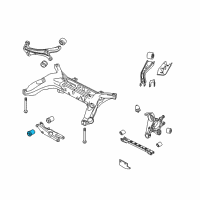 OEM 2008 Mercury Sable Lower Control Arm Lower Bushing Diagram - 5F9Z-4381-BA