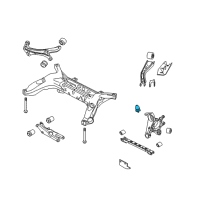 OEM 2009 Ford Taurus X Track Bar Bumper Diagram - 5F9Z-5K570-AA