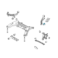 OEM 2007 Ford Freestyle Shield Link Diagram - 6F9Z-5B772-RH