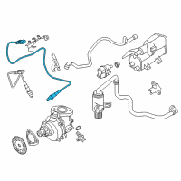 OEM 2010 BMW 335i Oxygen Sensor Diagram - 11-78-7-601-911