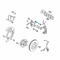 OEM 2016 Hyundai Accent Rod Assembly-Guide(B) Diagram - 58162-2F300