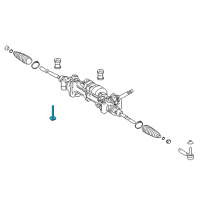 OEM 2021 Lexus LC500 Bolt, W/Washer Diagram - 90119-12435